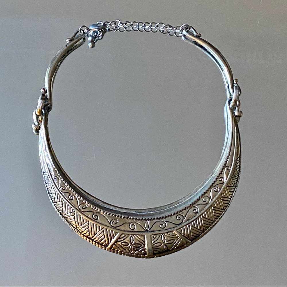 Chunky Gold Tribal Necklace